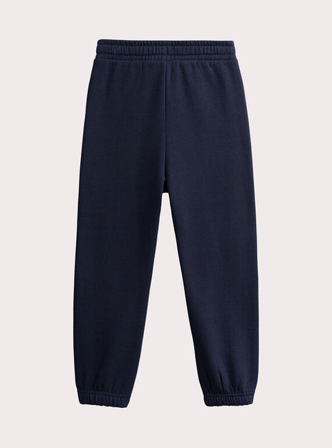 Navy Cotton Rich Fleece Joggers