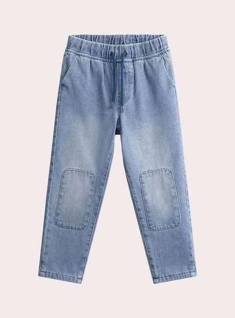 Micropolar Lined Blue Denim Jeans