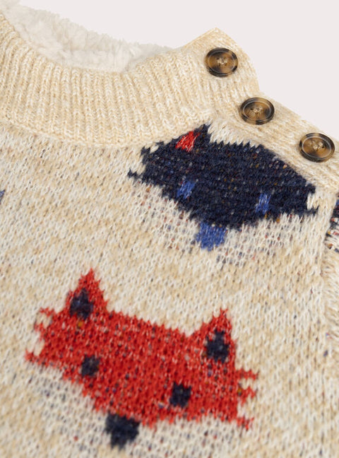 Cream Fox Animation Jumper