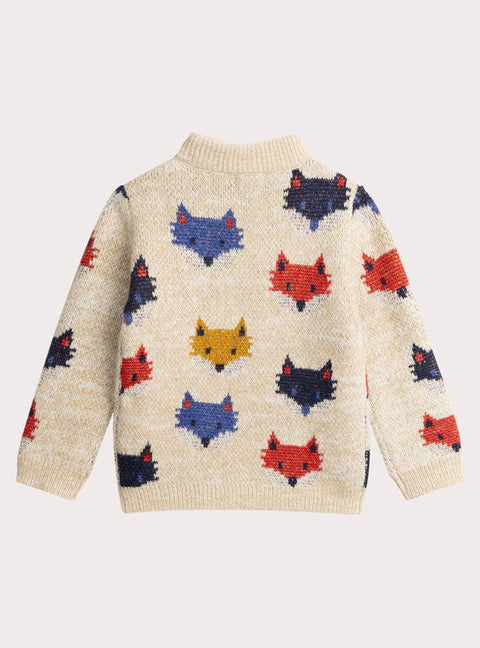 Cream Fox Animation Jumper