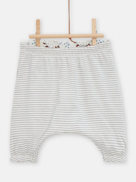 Reversible 2 Piece Newborn Cotton Outfit