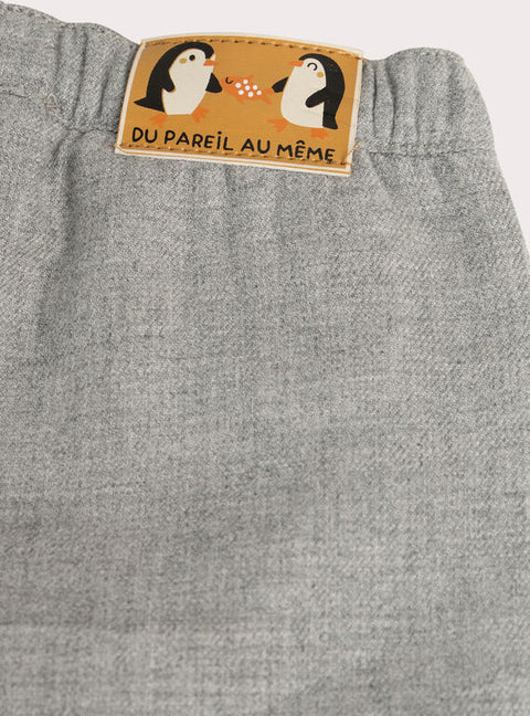 Micropolar Lined Grey Trousers