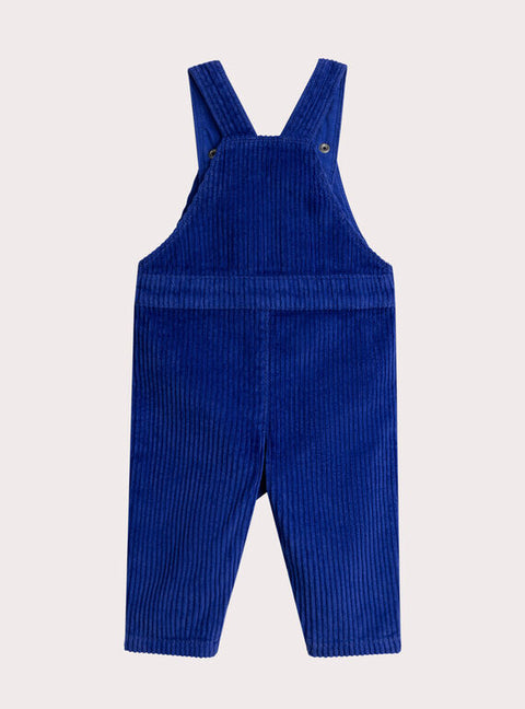 Lined Blue Corduroy Dungarees