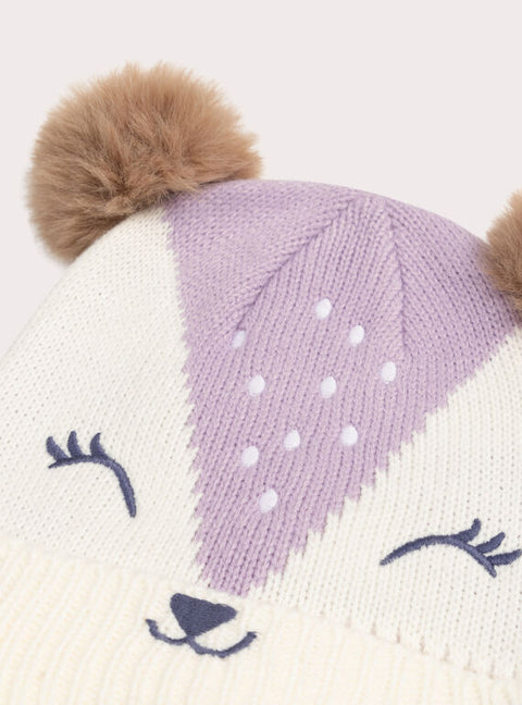 Cream Squirrel Animation Beanie