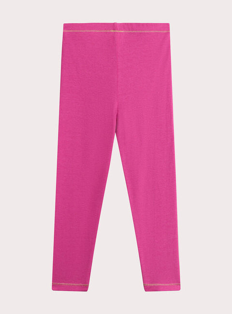 Pink Jersey Cotton Leggings