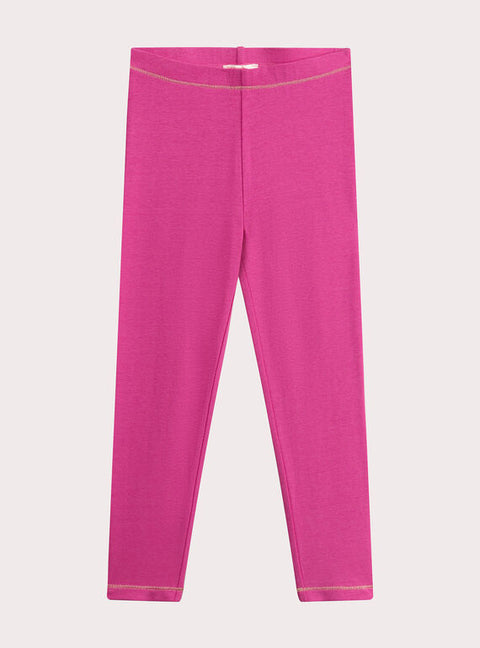 Pink Jersey Cotton Leggings