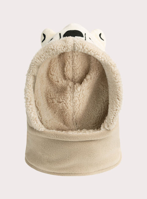 Beige Polar Bear Animation Cagoule