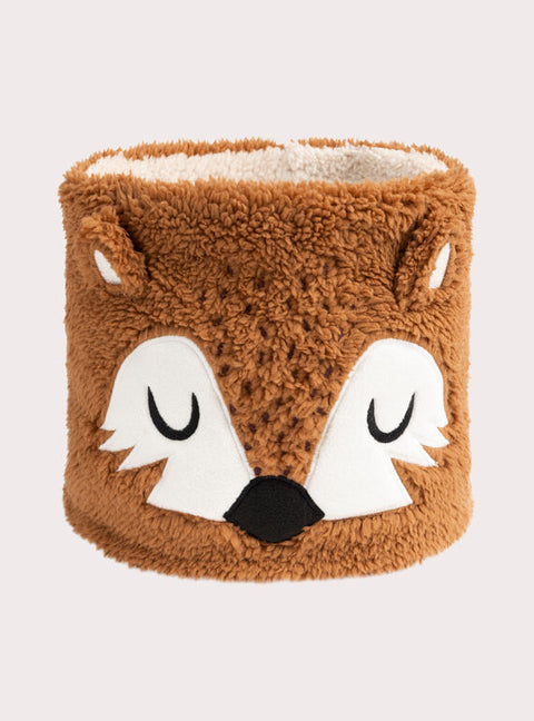 Lined Brown Fox Animation Snood