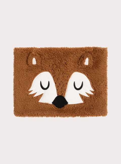 Lined Brown Fox Animation Snood