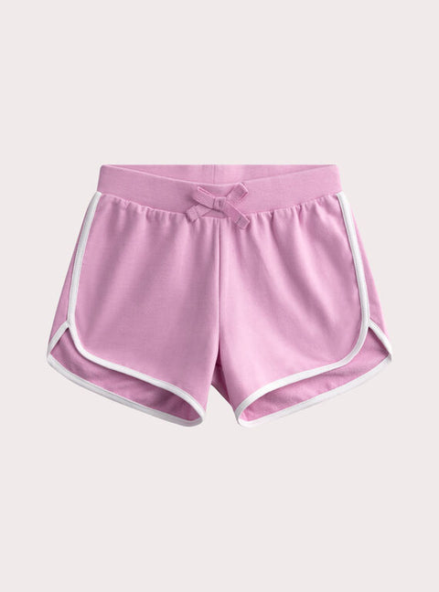 Purple Jersey Cotton Shorts