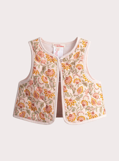 Quilted Reversible Cotton Gilet