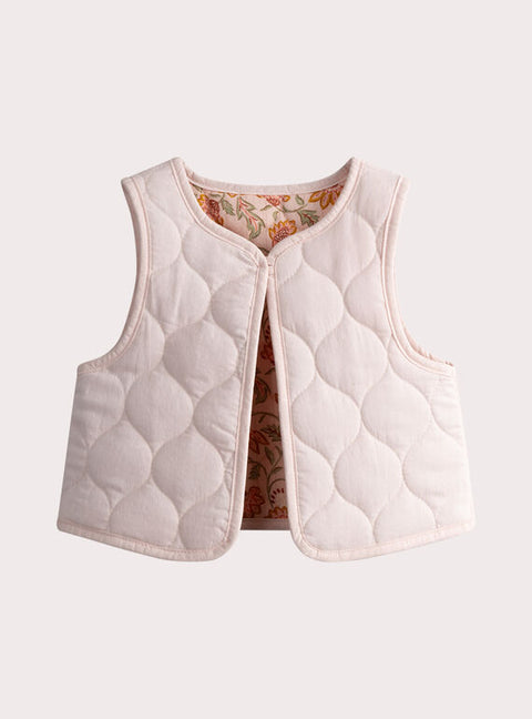 Quilted Reversible Cotton Gilet