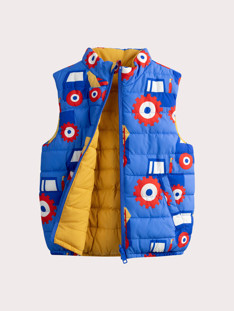 Reversible Blue Gilet