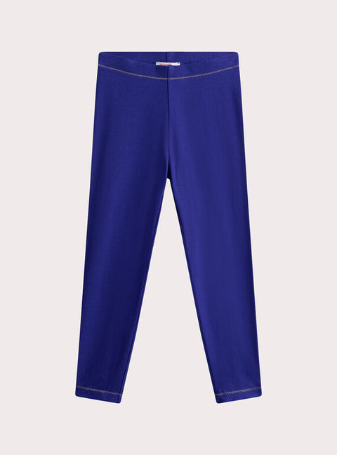 Royal Blue Jersey Cotton Leggings