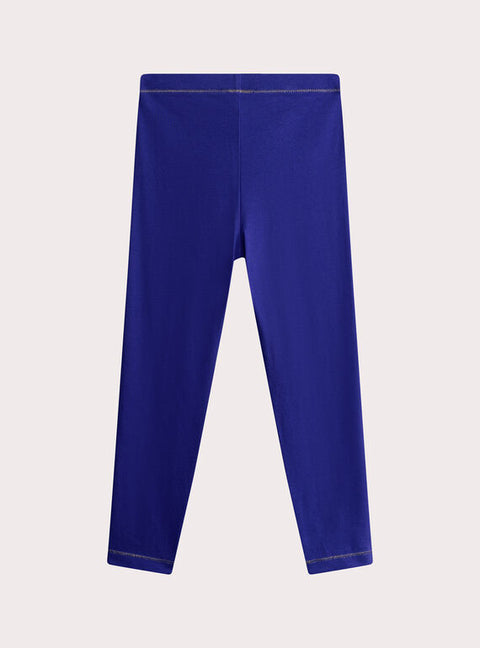 Royal Blue Jersey Cotton Leggings