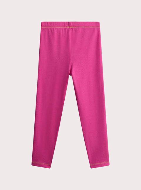 Pink Jersey Cotton Leggings