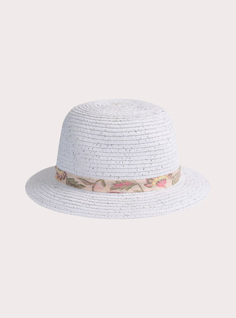 White Straw Hat