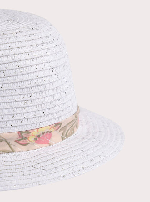 White Straw Hat