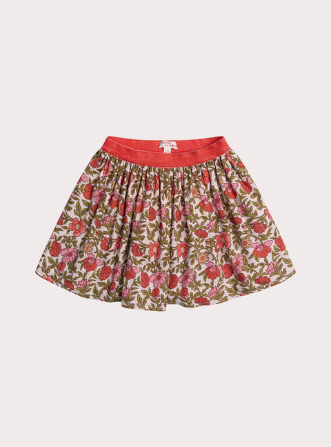 Pink Reversible Cotton Skirt