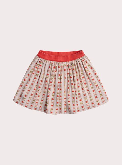 Pink Reversible Cotton Skirt