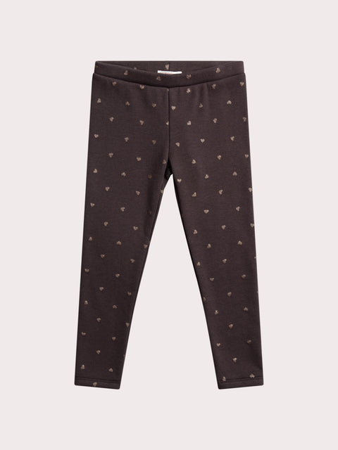 Purple Fleece Lined Leggings