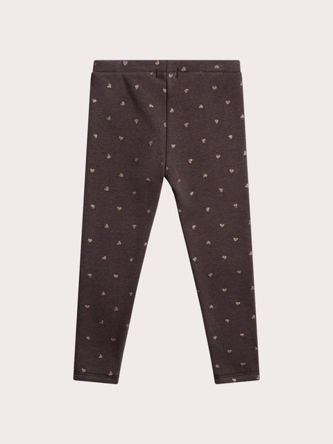 Purple Fleece Lined Leggings