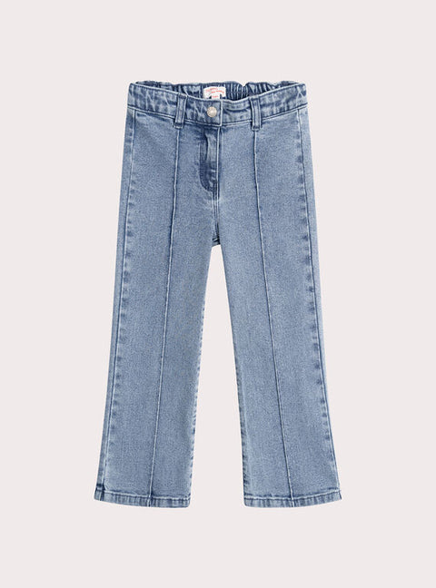 Wide Leg Denim Jeans