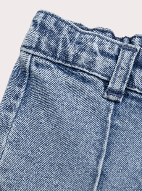 Wide Leg Denim Jeans