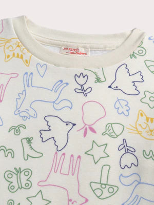 Fantasy Animation Bonded Fleece Pyjamas
