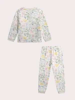 Fantasy Animation Bonded Fleece Pyjamas