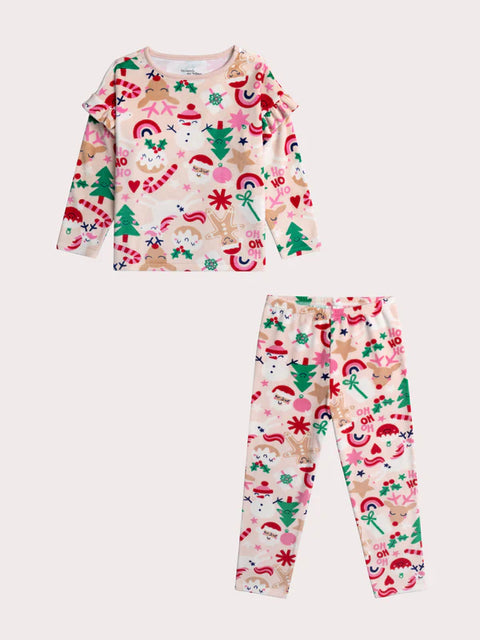 Velour Christmas Pyjamas