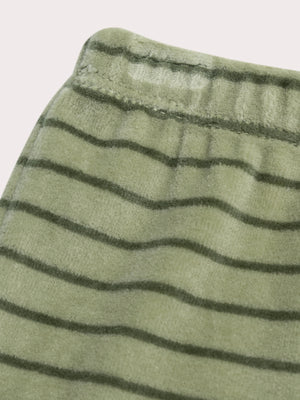 Green Dinosaur Animation Velour Pyjamas