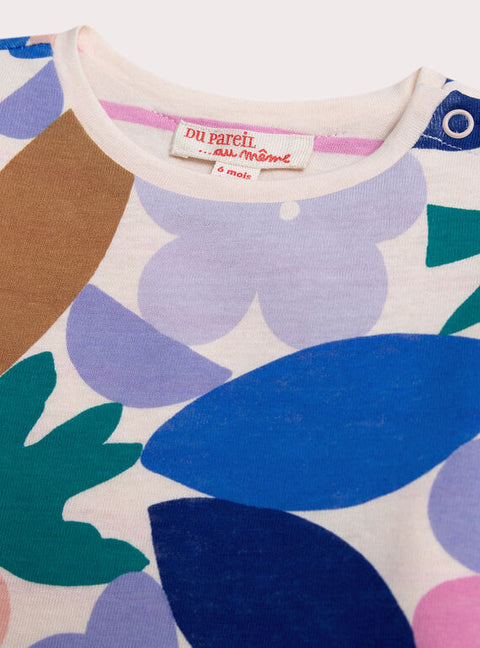 Reversible Graphic Print Cotton T-shirt