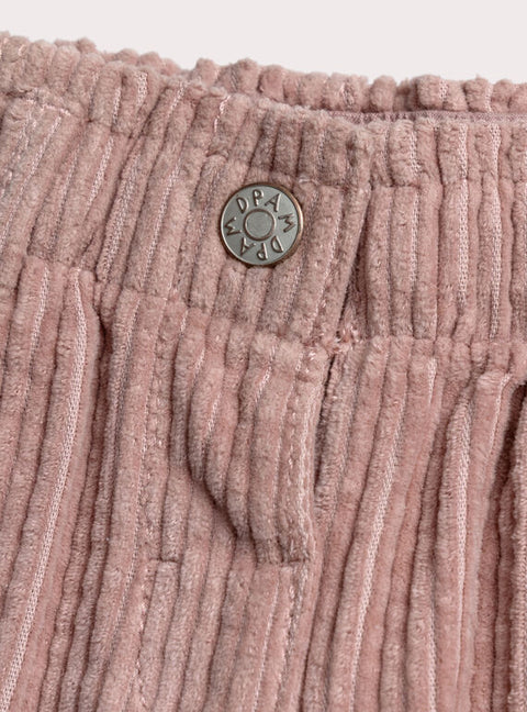 Pink Jumbo Corduroy Trousers