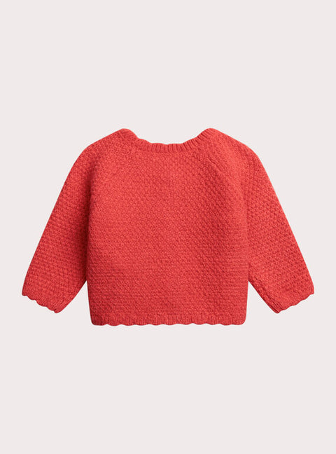 Pink Cotton Rich Cardigan