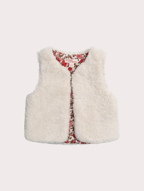 Reversible Sheepskin Effect Gilet