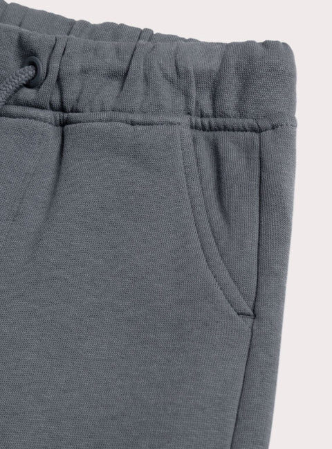 Grey Jersey Cotton Cargo Trousers