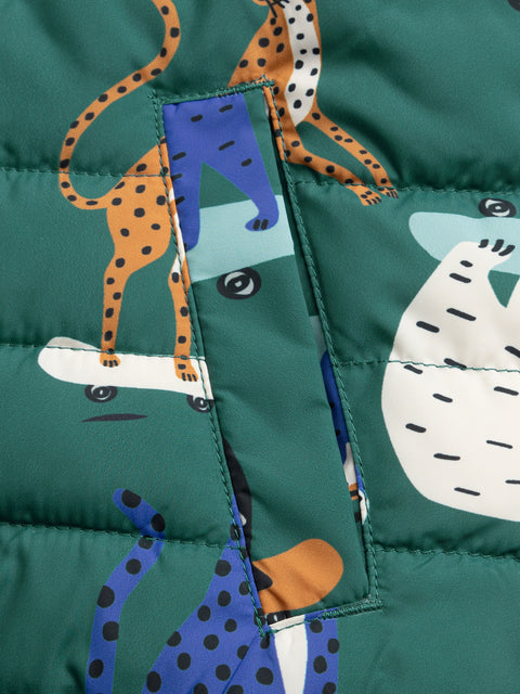 Green Reversible Gilet