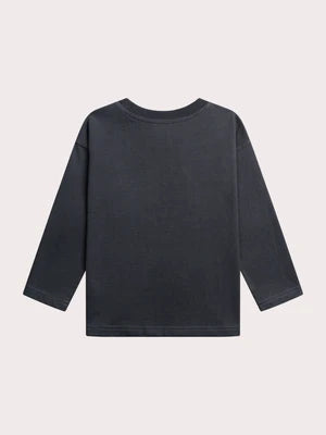 Grey Monster Animation Cotton T-shirt