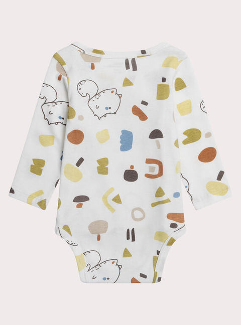 Newborn White 2 Pack Cotton Bodysuits