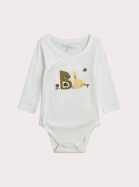 2 Pack Newborn Cotton Bodysuits