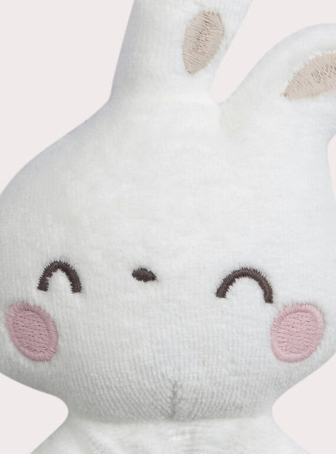 Velour Rabbit Rattle