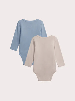 2 Pack Newborn Cotton Bodysuits