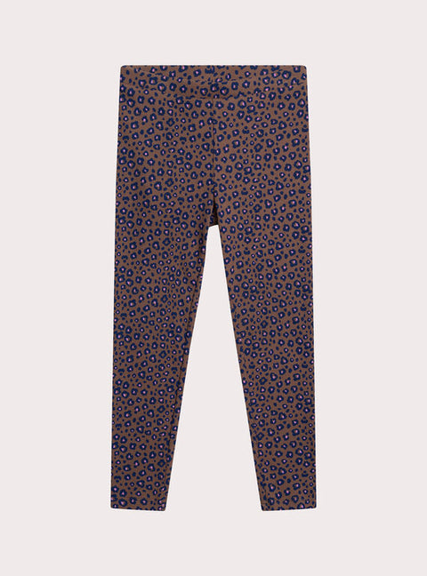 Leopard Print Cotton Leggings
