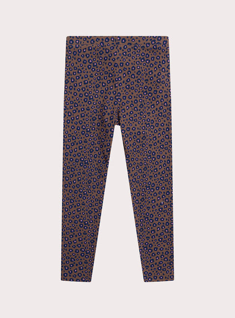 Leopard Print Cotton Leggings