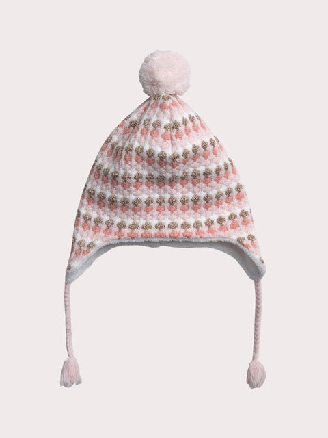 Pink Micropolar Lined Hat