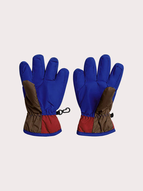 Blue Fleece Lined Gloves