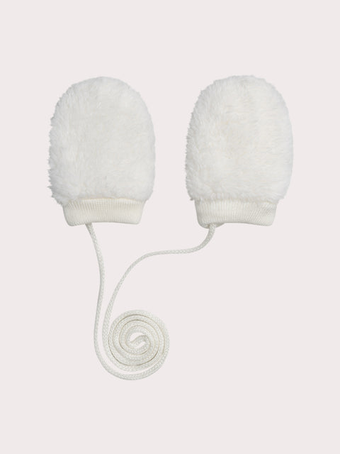 Micropolar Lined Gloves With Tie