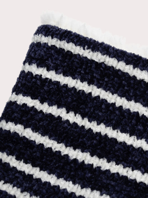 Lined Navy Stripe Snood