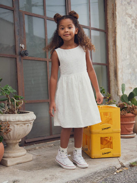Lined White Heart Shape Cutout Cotton Dress Du Pareil Au Meme Ireland Lined White Heart Shape Cutout Cotton Dress Du Pareil Au Meme Ireland